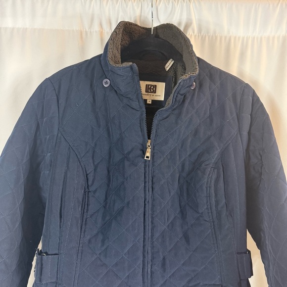 Laundry by Design Dark Blue Quilted Utility Jacket size: M - Picture 3 of 17